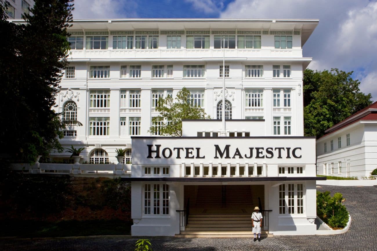 The Majestic Hotel Kuala Lumpur heritage entrance