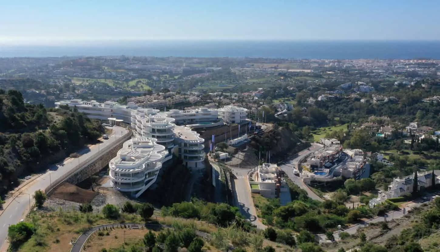 The View Marbella hillside residences overlooking the Mediterranean